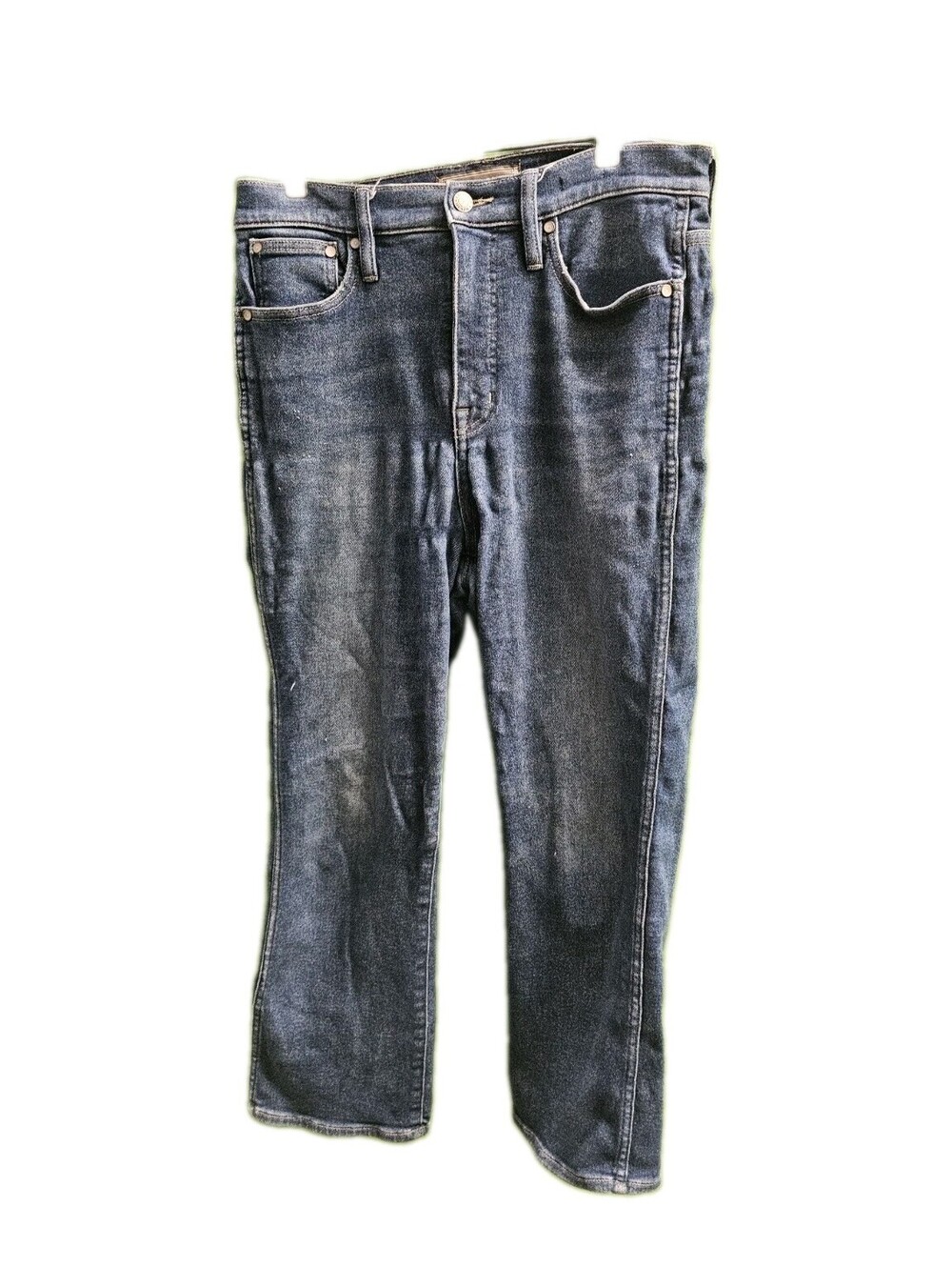 Point Sur High Rise Straight Leg Jeans Size 29 Medium-light Wash 23" Inseam